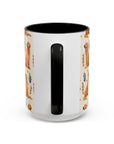 Golden Glamour Paws - Luxe Licks for Regal Retrievers Accent Coffee Mug