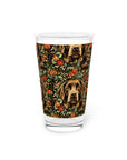 Labrador Lush Pooch Tapestry Pint Glass