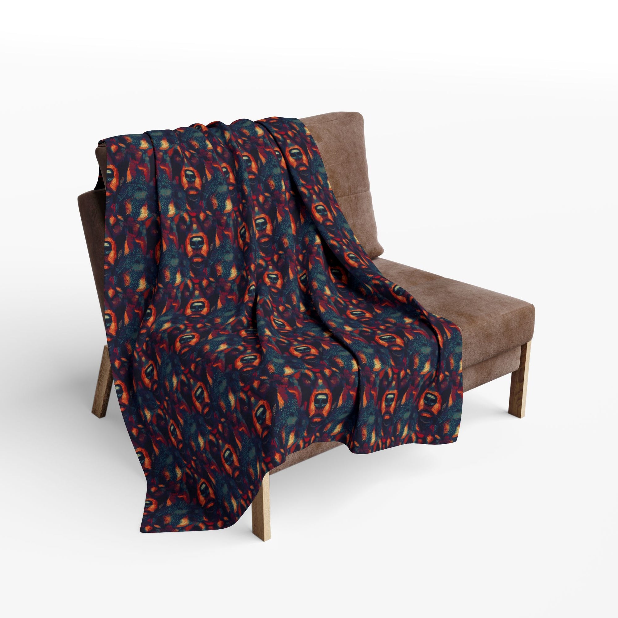 Rustic Rottie Charm Arctic Fleece Blanket