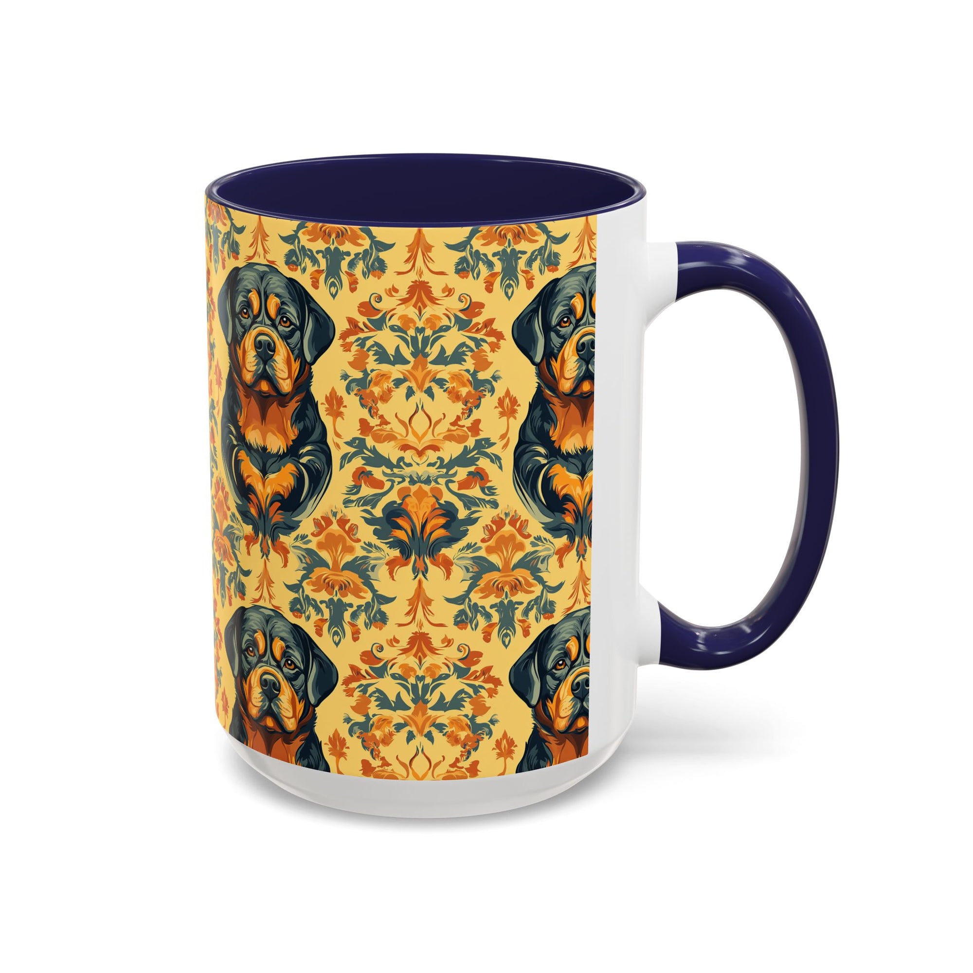 Royal Rottie Regalia Accent Coffee Mug