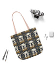 Wildwood Wanderlust Bulldog Canvas Tote Bag