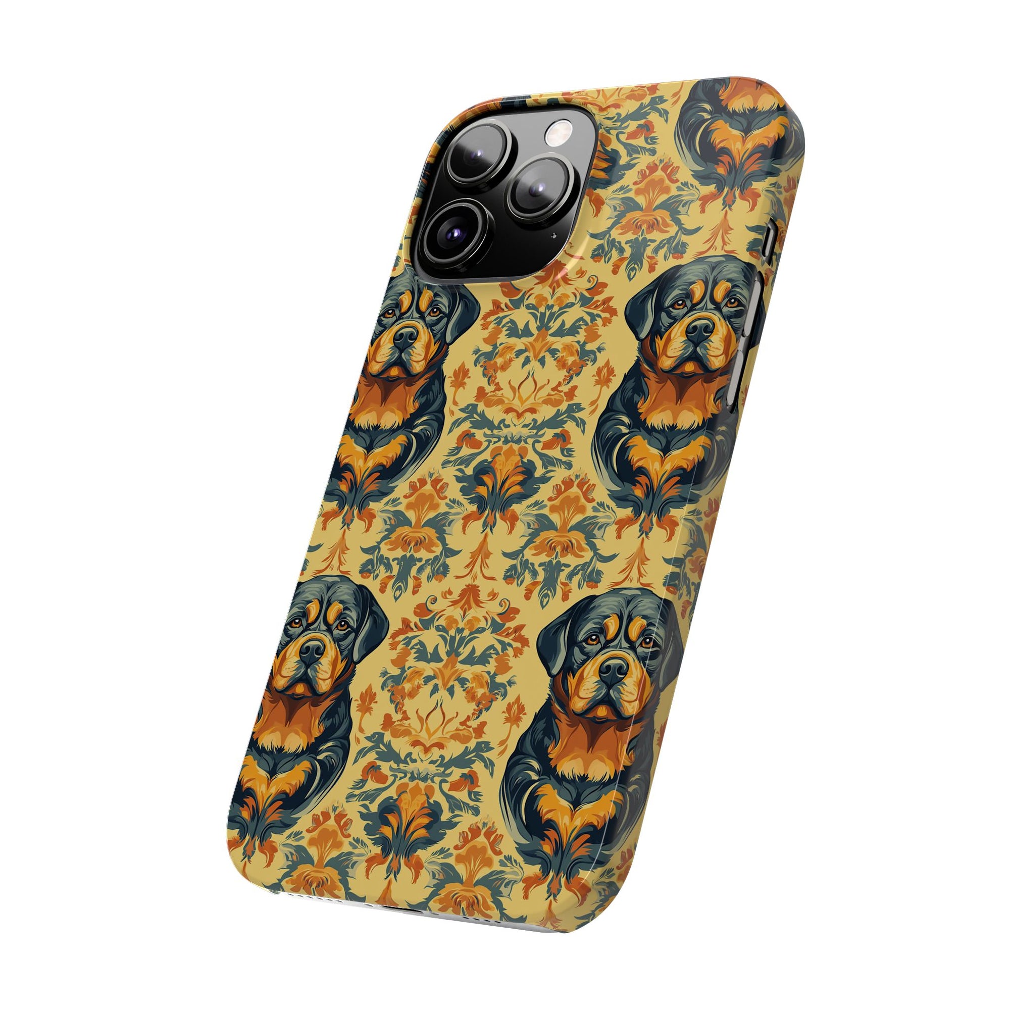 Royal Rottie Regalia Slim Phone Cases