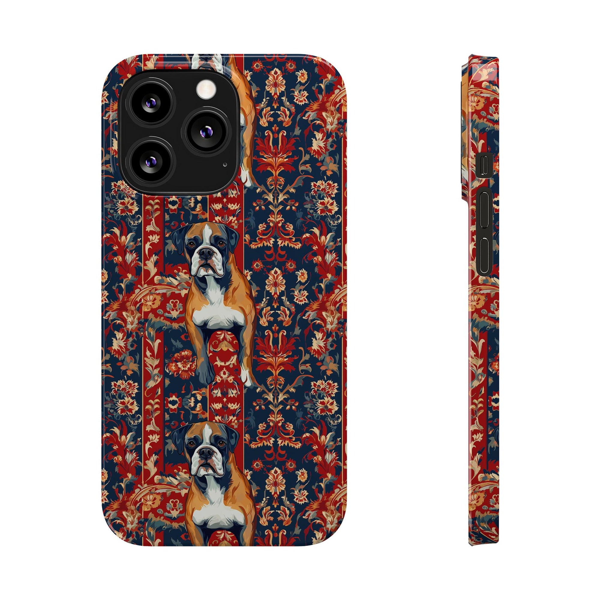 Boxer Blossom Tapestry Delight Slim Phone Cases