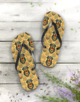 Royal Rottie Regalia Flip Flops