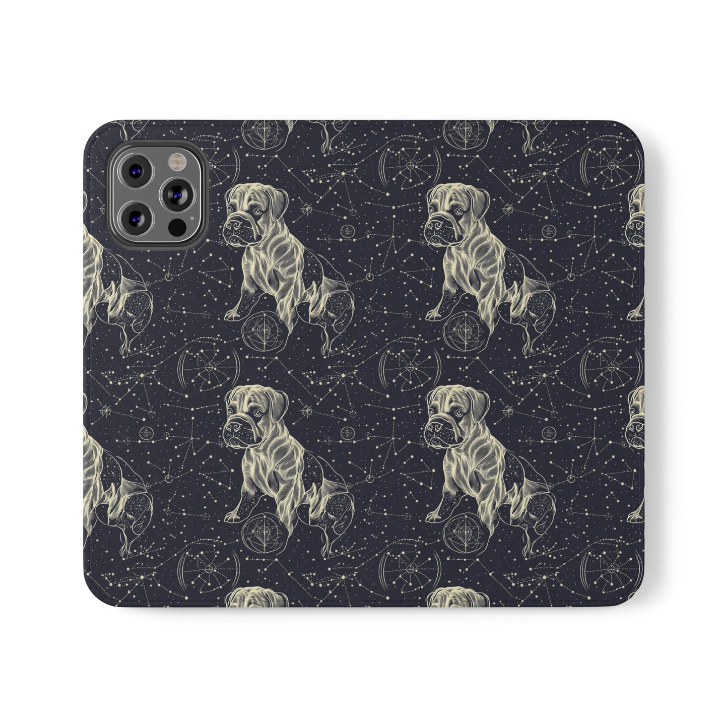 Celestial Boxer Bliss Flip Cases