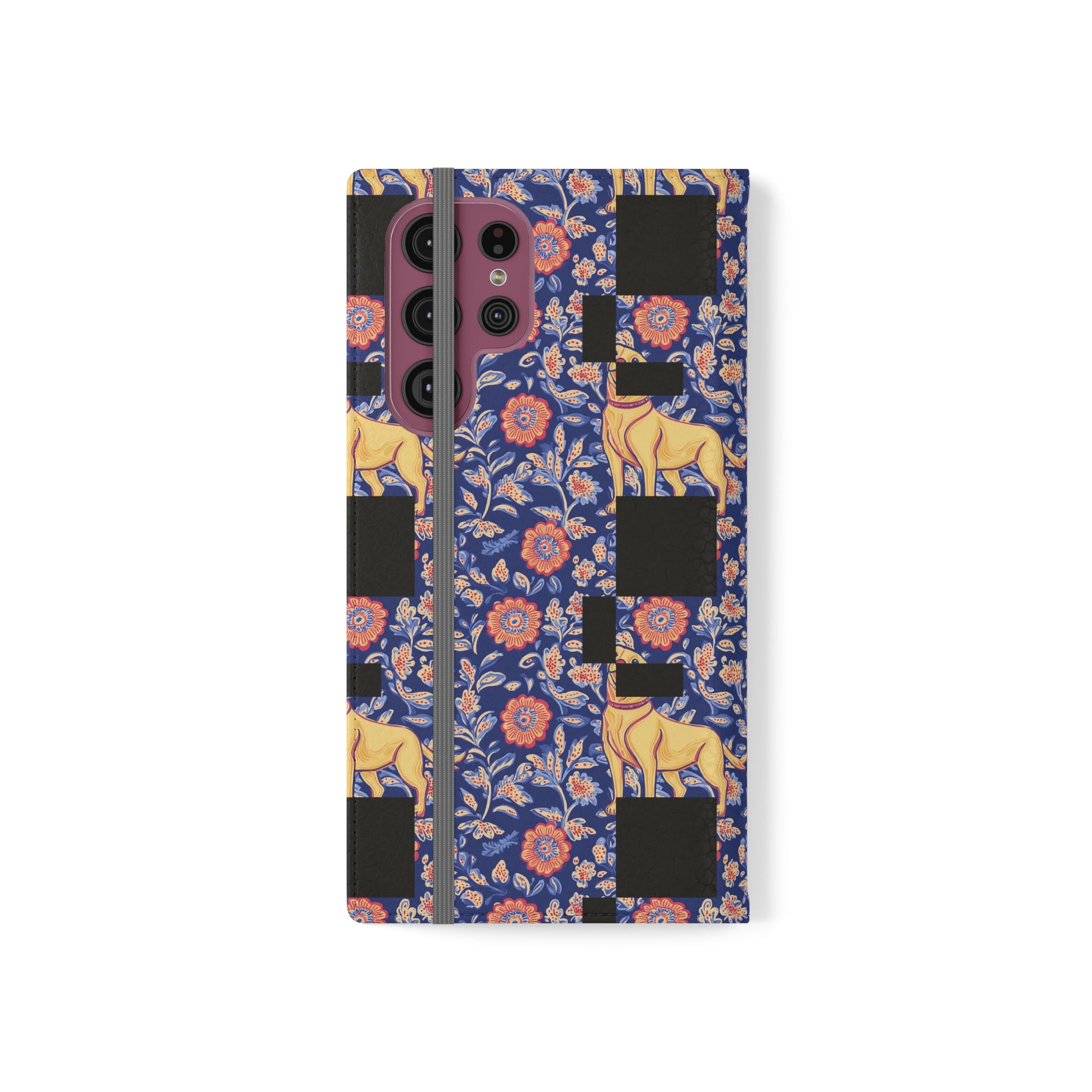 Bloomtastic Lab Petal Parade Flip Cases