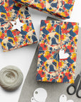 Bloom Pup Frenchietastic Splatter Gift Wrap Papers