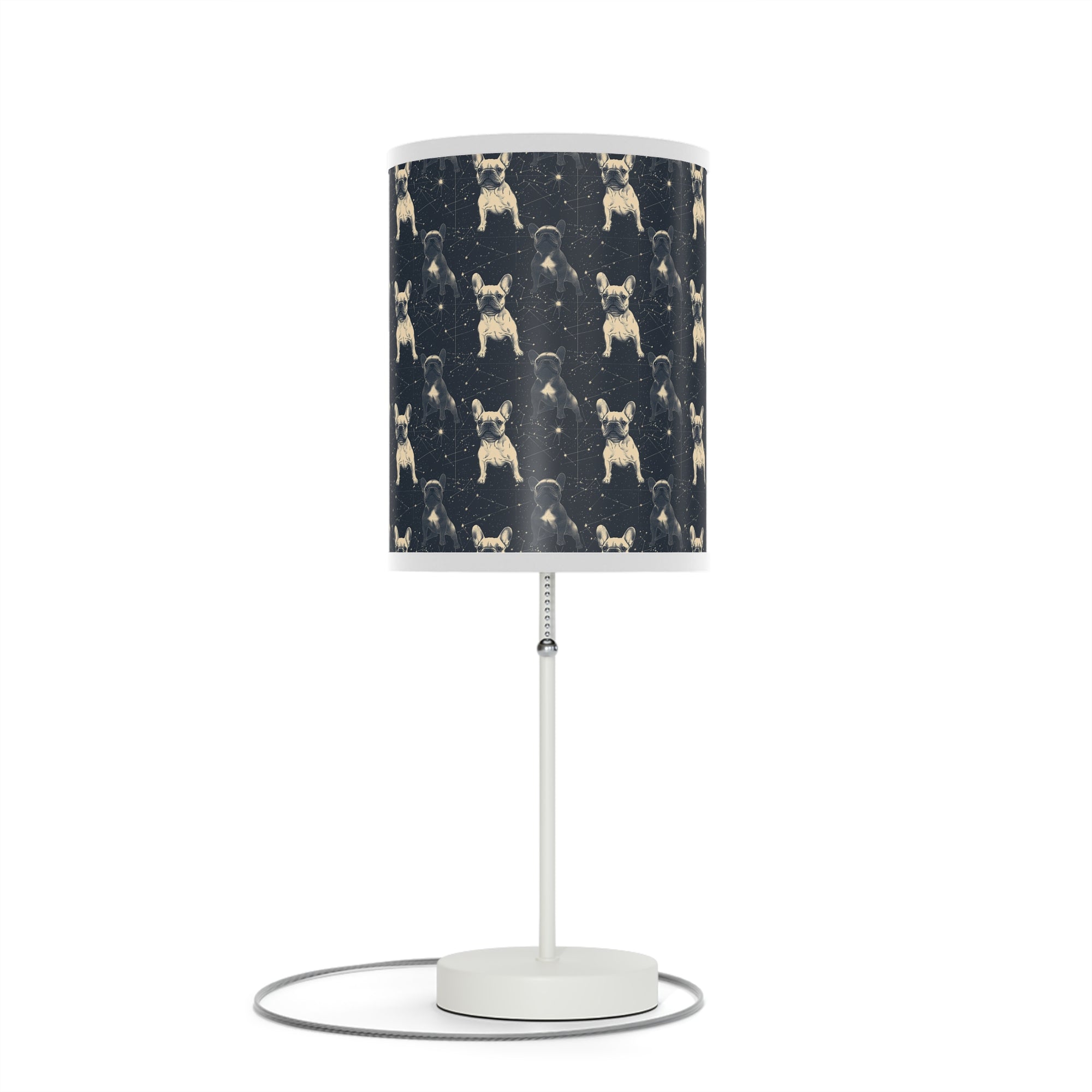 Frenchie Celestial Soar Lamp on a Stand