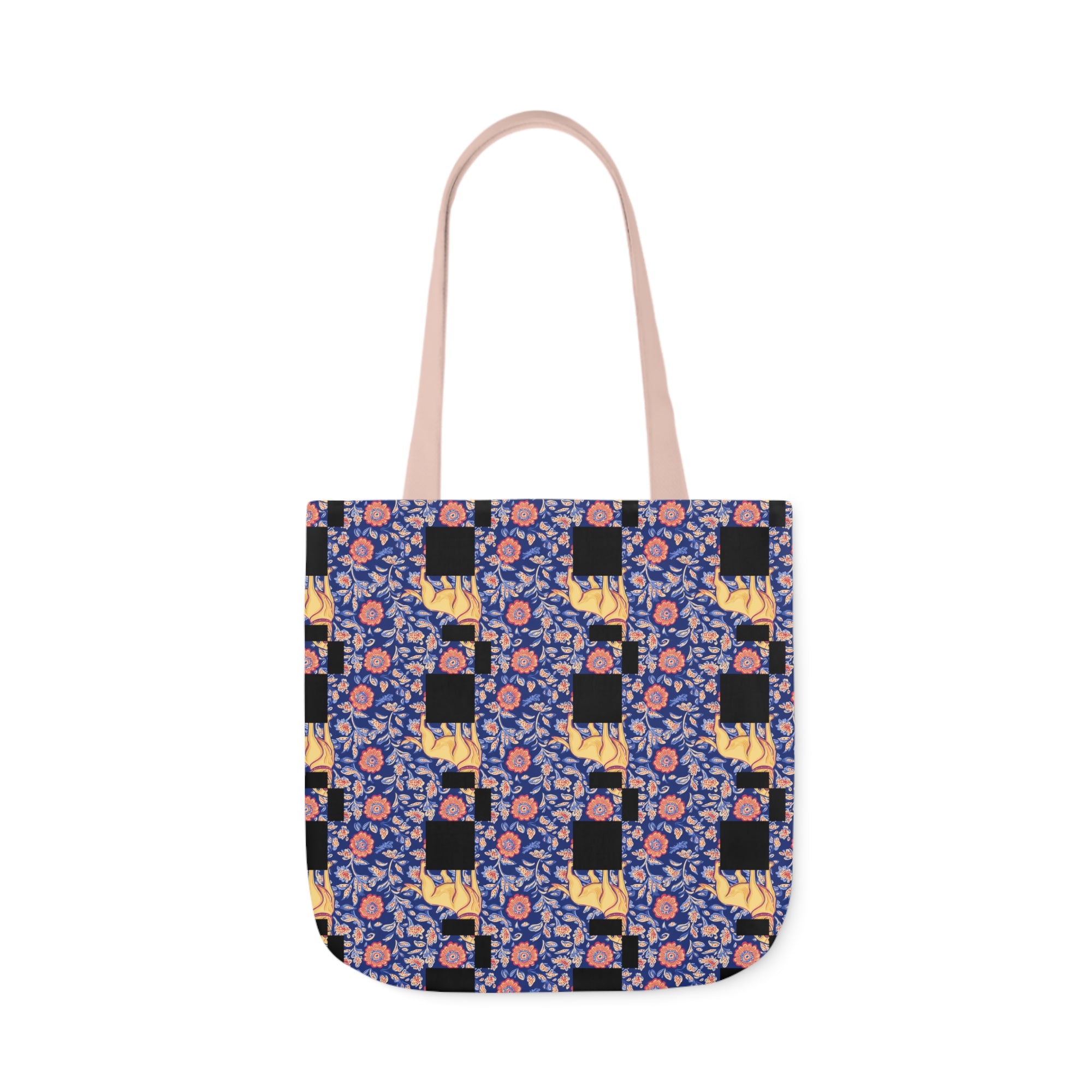 Bloomtastic Lab Petal Parade Canvas Tote Bag