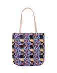 Bloomtastic Lab Petal Parade Canvas Tote Bag