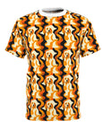 Golden Woof Abstract Glamour Unisex Tee