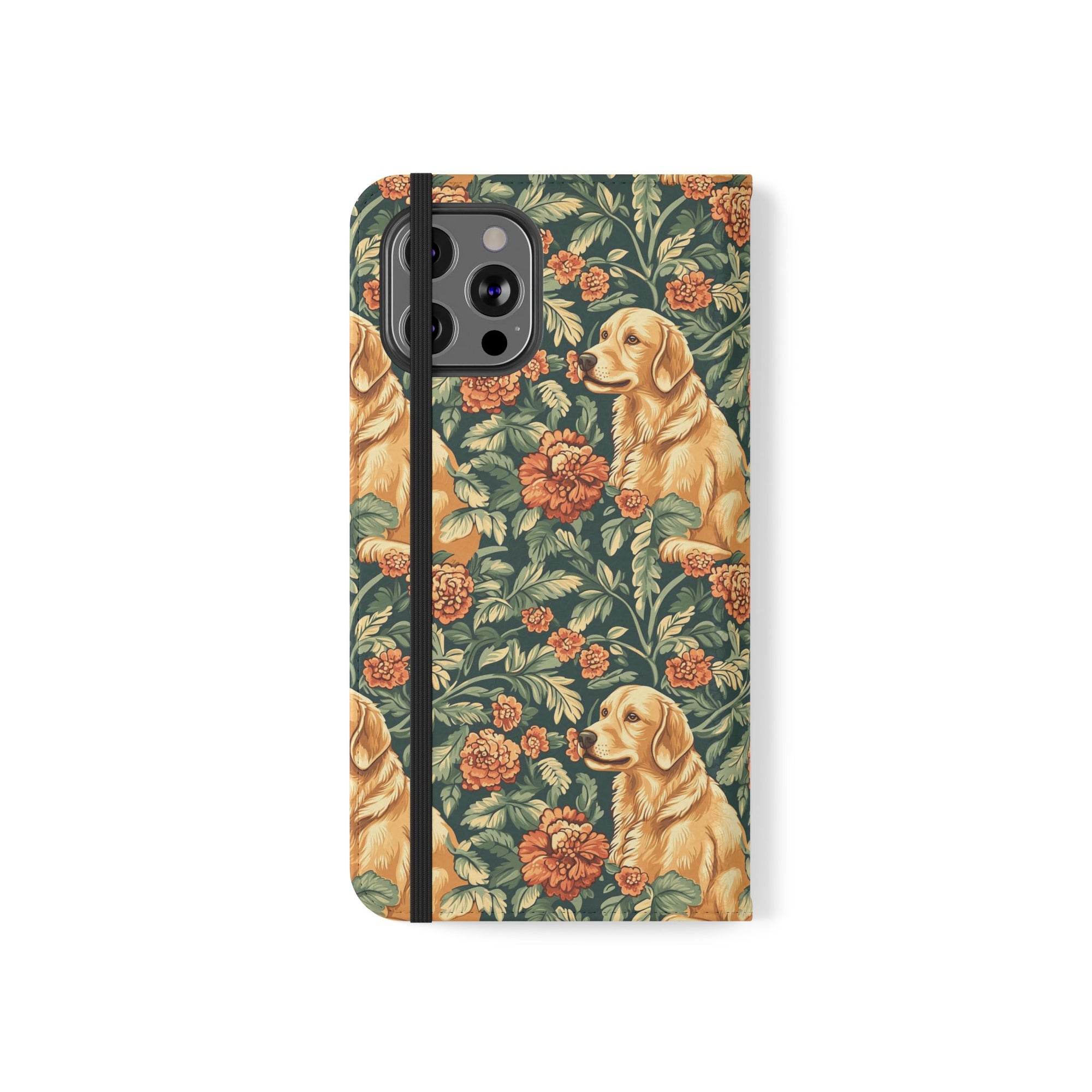 Blooming Goldie Glam Flip Cases