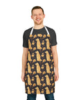 Golden Paws Floral Frenchie Apron