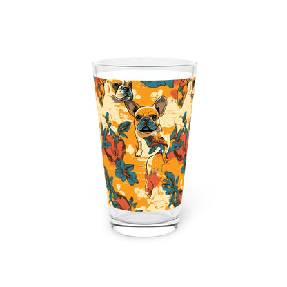 Frenchie Glow-Up Galore Pint Glass