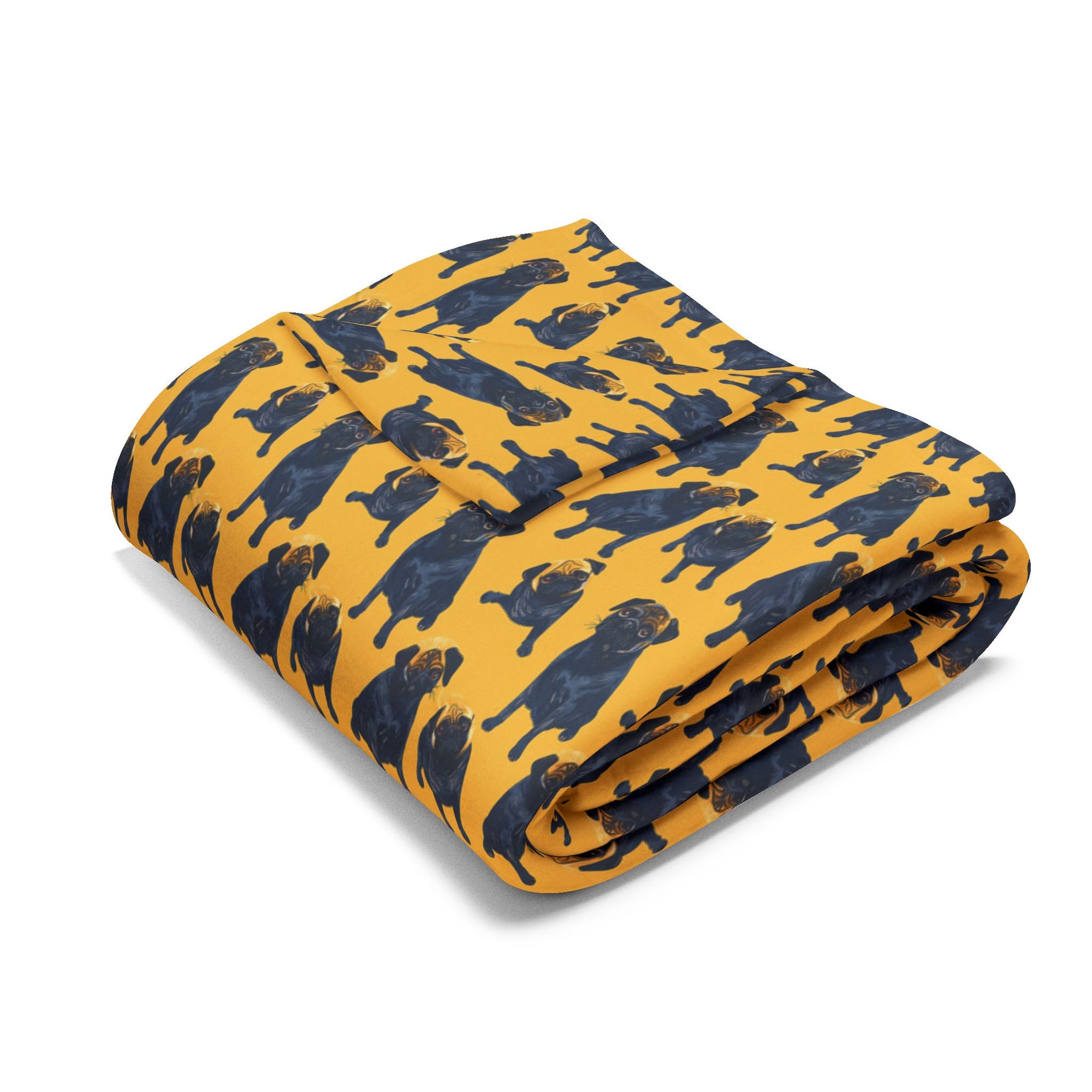 Puglet Posh Paradise Arctic Fleece Blanket
