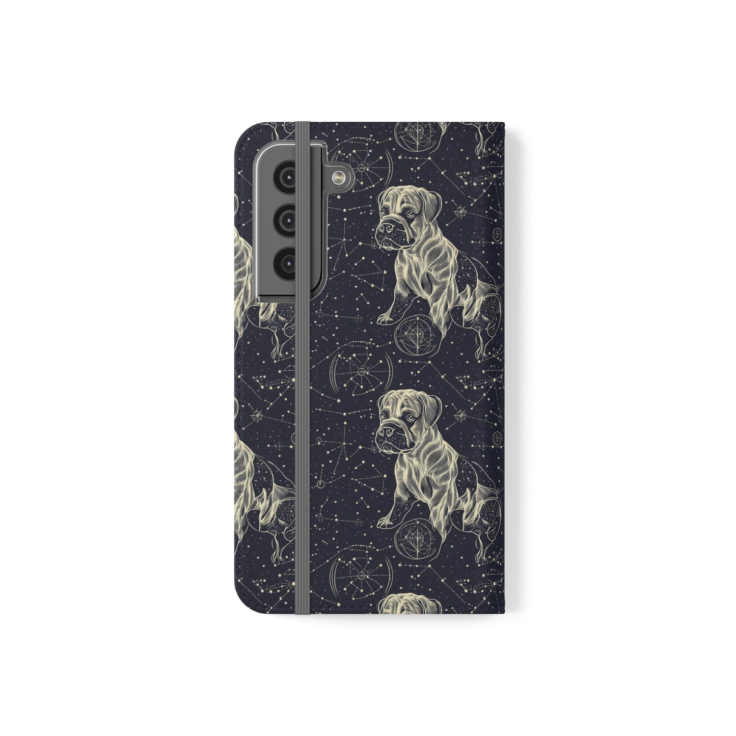 Celestial Boxer Bliss Flip Cases