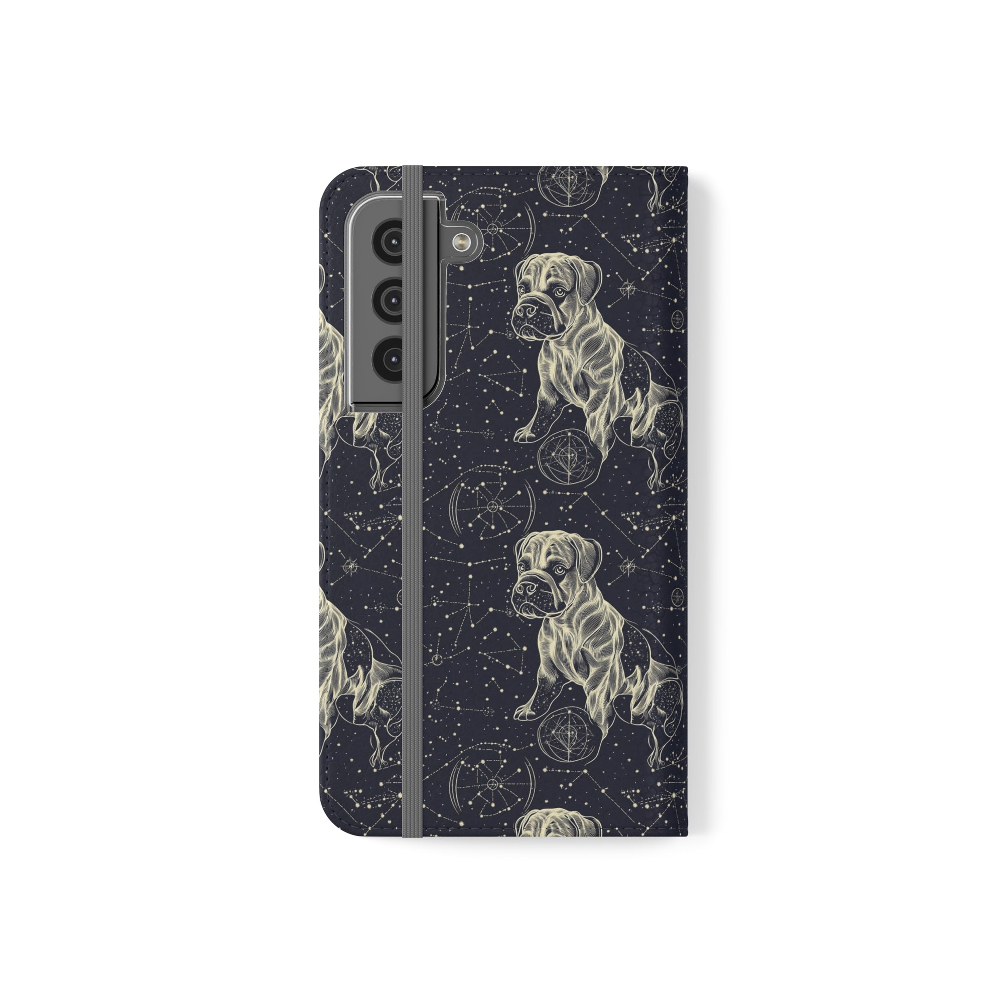 Celestial Boxer Bliss Flip Cases