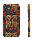 Yorkie Charm Twins Slim Phone Cases