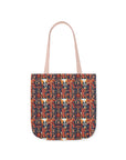 Boxer Blossom Tapestry Delight Canvas Tote Bag