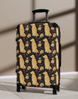 Golden Paws Floral Frenchie Suitcase