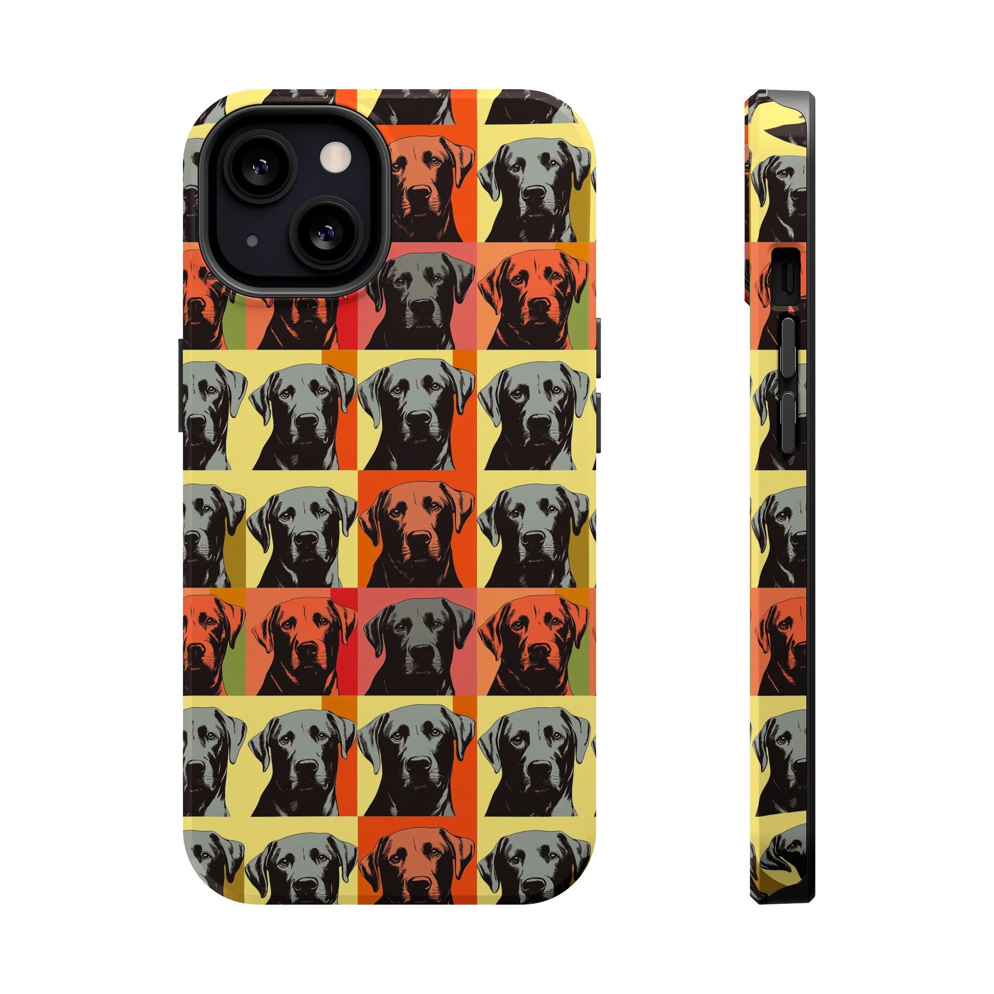 Whimsical Warhol Labrador Magnetic Tough Cases