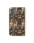 Beagle Blossom Bonanza Flip Cases