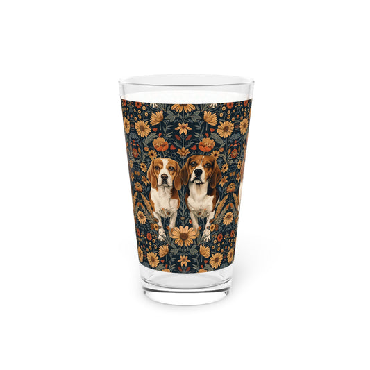 Beagle Buddies Meadow Magic Pint Glass