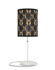 Majestic Hound Couture: German Shepherd LuxeBlend Lamp on a Stand