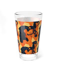 Rottweiler Chic Pawsitivity Mixing Glass, 16oz