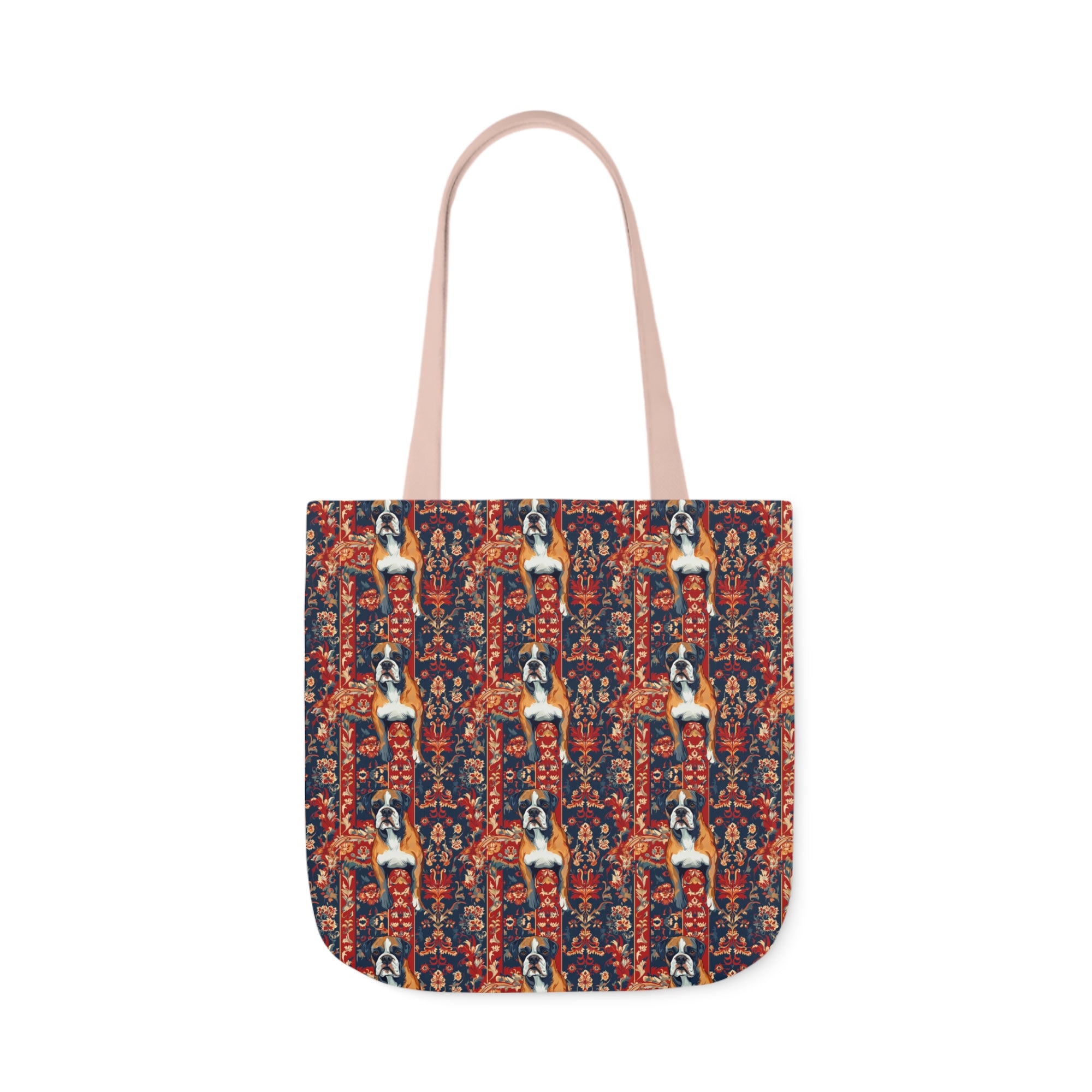 Boxer Blossom Tapestry Delight Canvas Tote Bag