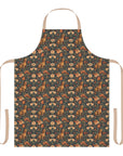 Dazzling Dachsund Blossoms & Foliage Apron