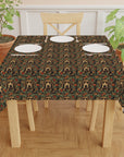 Labrador Lush Pooch Tapestry Tablecloth