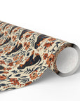 Blossoming Dachshunds Delight Wrapping Paper