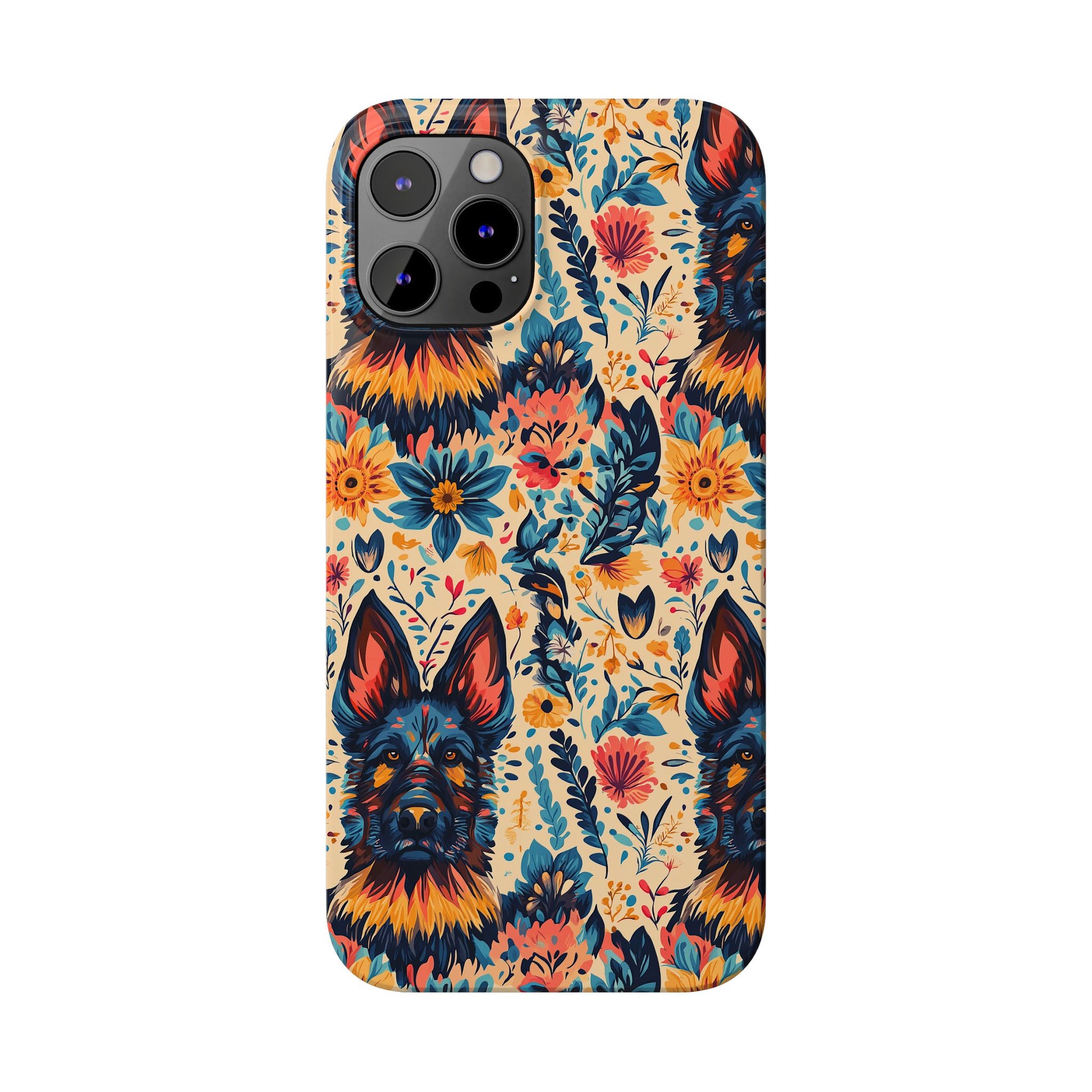 Bloomhound Shepherd Sentinel Slim Phone Cases