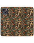 Labrador Lush Pooch Tapestry Flip Cases