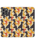 Modern Charm Labrador Chic Flip Cases