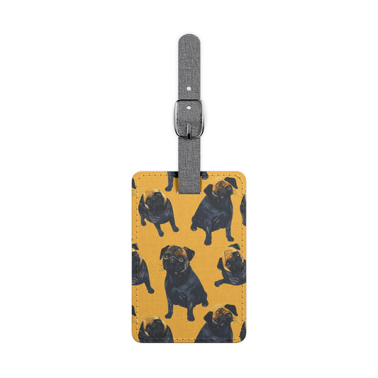 Puglet Posh Paradise Luggage Tag