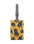 Puglet Posh Paradise Luggage Tag