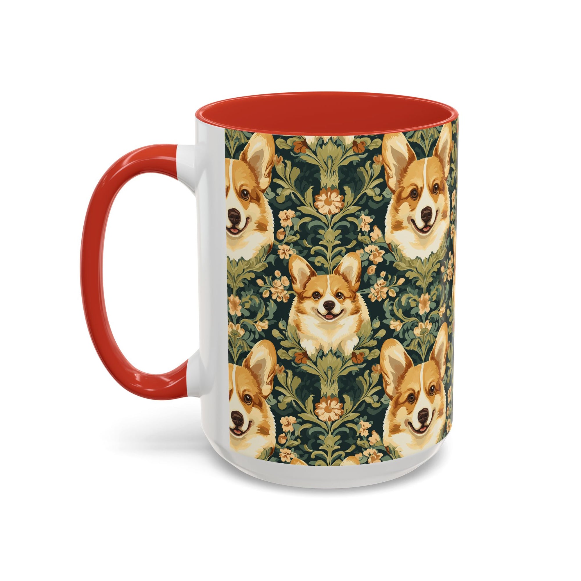 Corgi Charmz Accent Coffee Mug