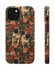 Blooming Pug Paradise Magnetic Tough Cases