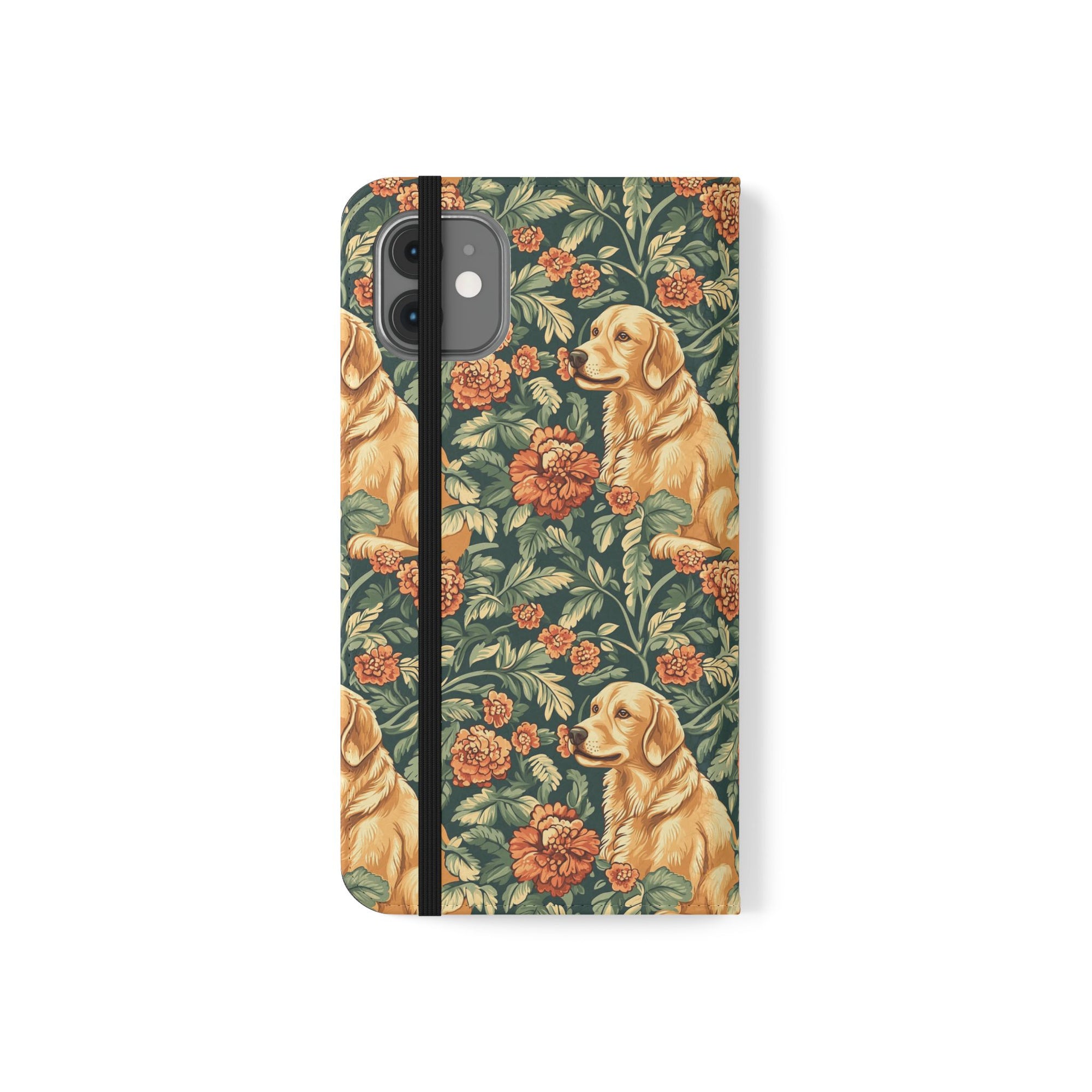 Blooming Goldie Glam Flip Cases