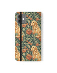 Blooming Goldie Glam Flip Cases