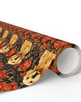 Golden Pawsatronic Tapestry Wrapping Paper