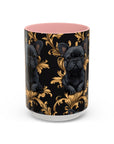 Regal Frenchie Noir Elegance Accent Coffee Mug