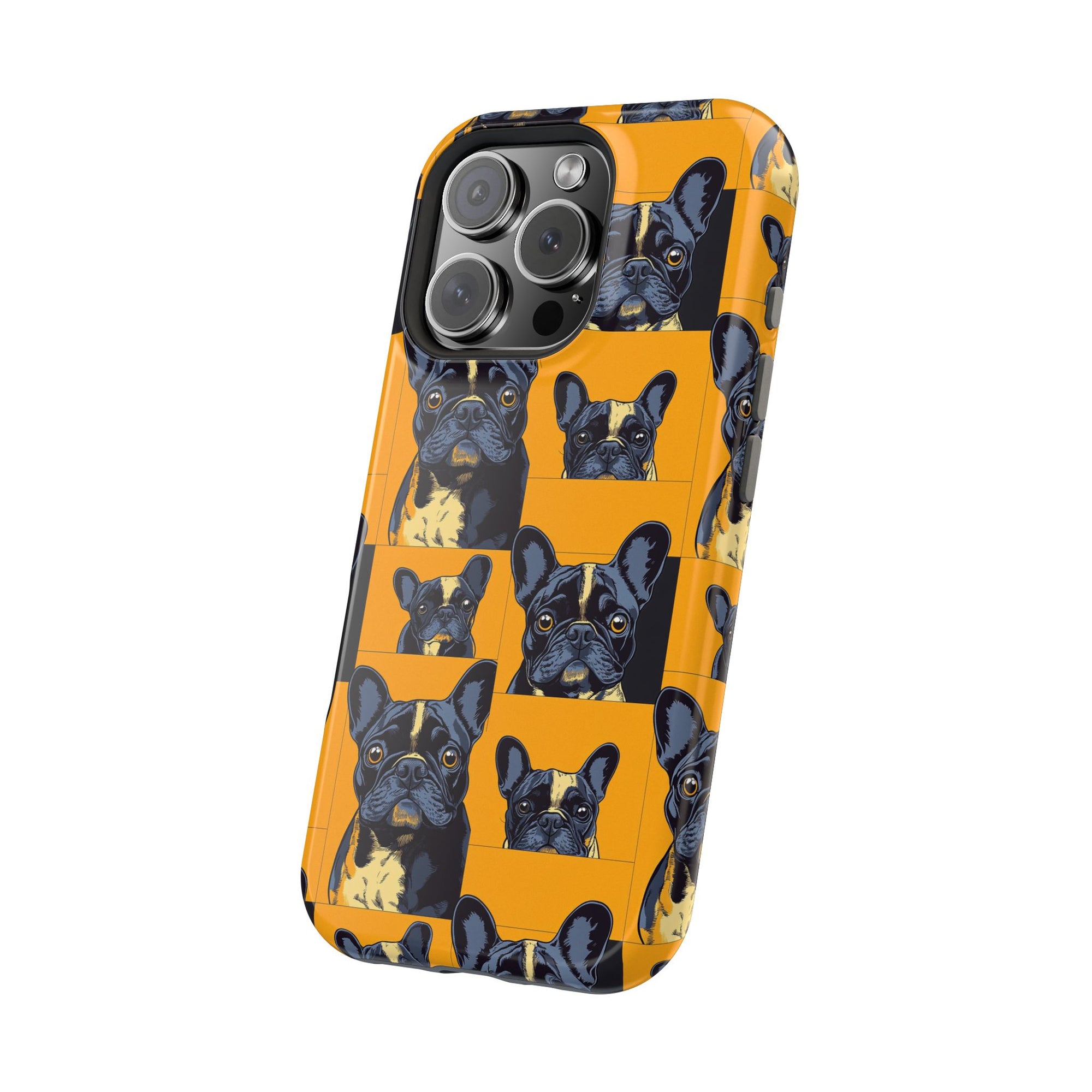 Frenchie Pawsitively Pawsome Peek-a-Boo Perfection Magnetic Tough Cases