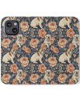 Blooming Bulldog Beauty Flip Cases