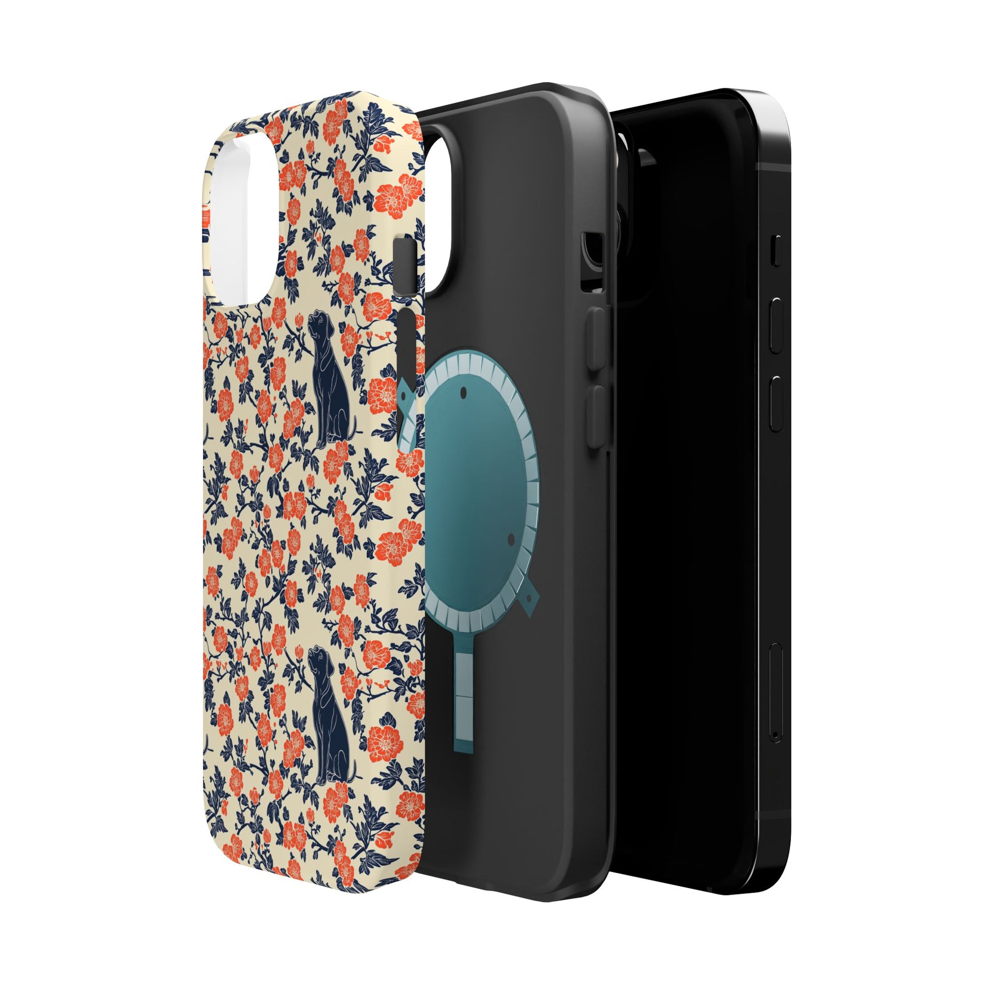 Bloomiful Lab Bouquet Magnetic Tough Cases