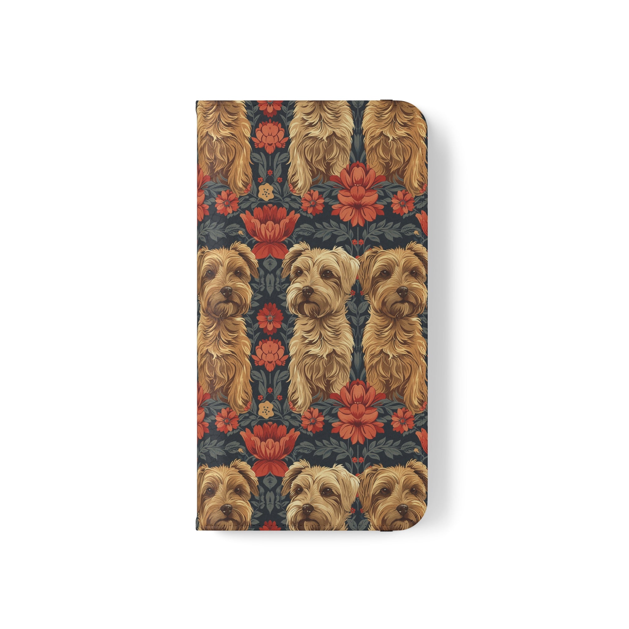 Yorkie Charm Twins Flip Cases