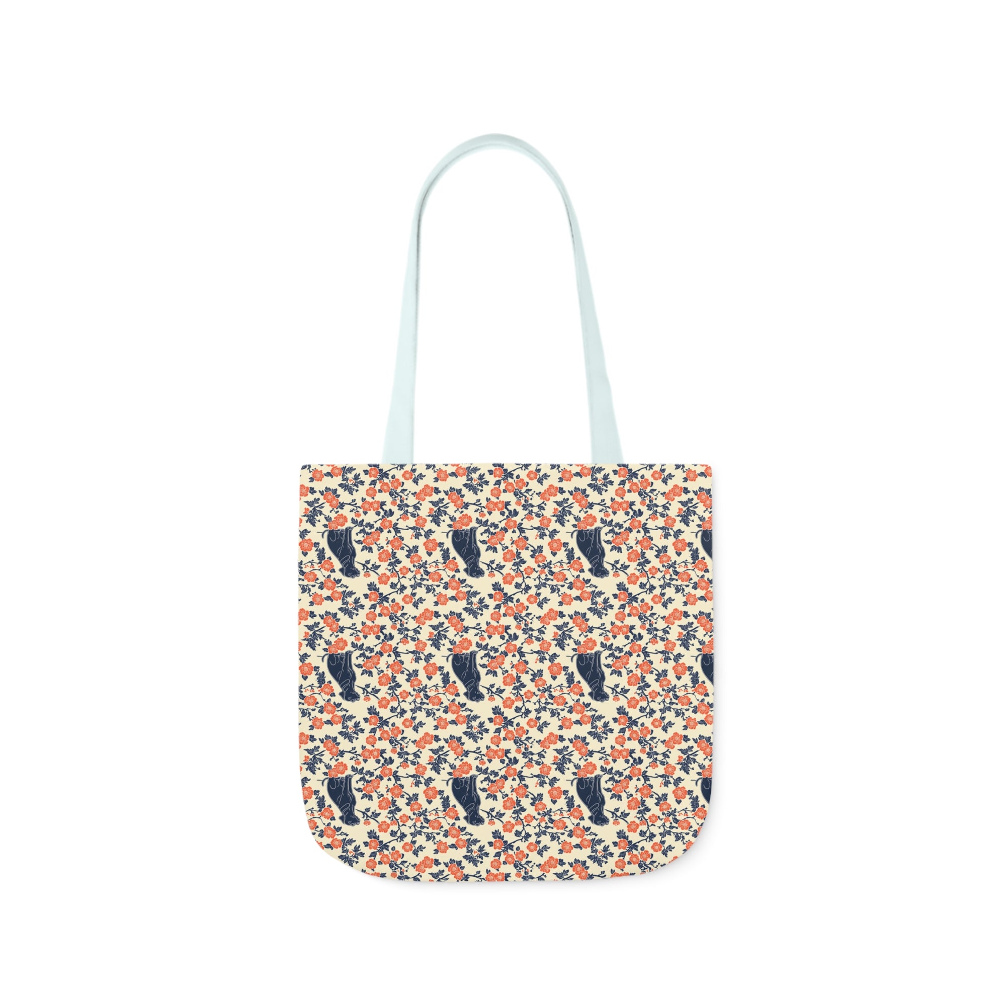 Bloomiful Lab Bouquet Canvas Tote Bag