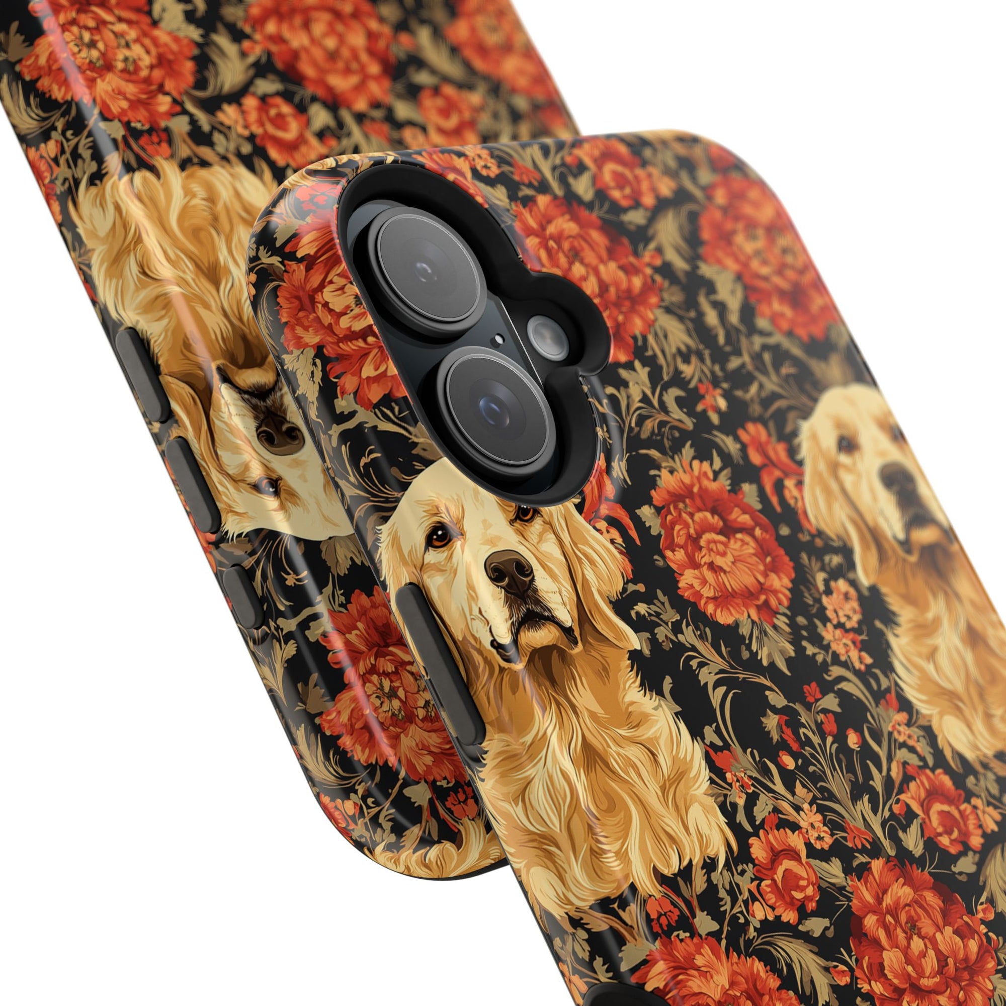 Golden Pawsatronic Tapestry Magnetic Tough Cases